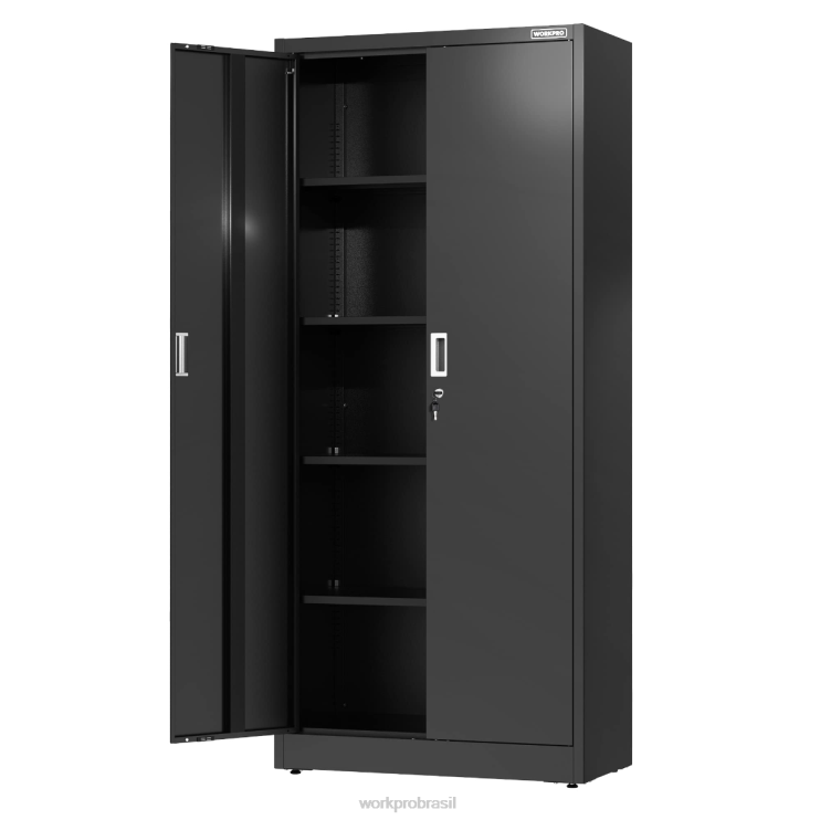 WORKPROarmário de armazenamento, armários de garagem de metal com portas e prateleiras XZXLF22 armazenar