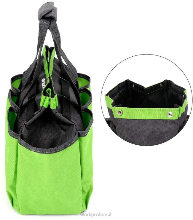 WORKPRObolsa de ferramentas de jardim, bolsa de armazenamento de jardim com 8 bolsos, organizador de casa para jardinagem interna e externa XZXLF256 armazenar