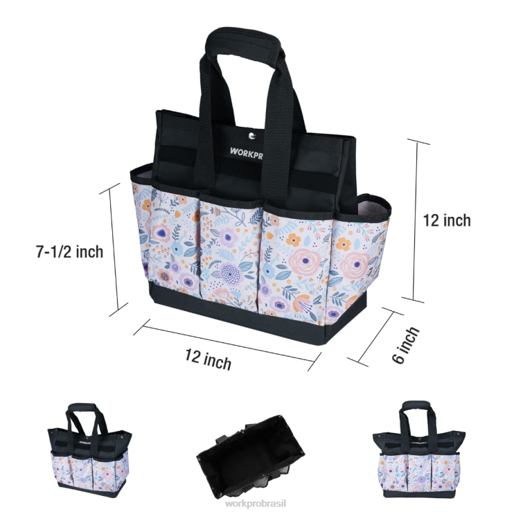 WORKPRObolsa para ferramentas de jardim com 9 bolsos XZXLF286 armazenar
