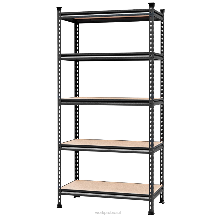 WORKPROEstante resistente de armazenamento em rack de metal ajustável de 5 camadas, capacidade de carga de 4.000 libras XZXLF12 armazenar