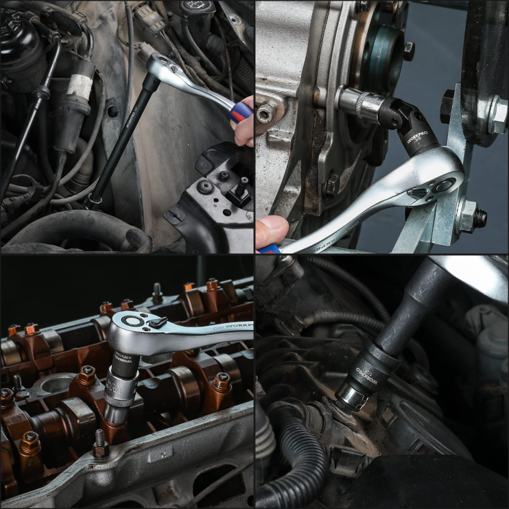 WORKPROConjunto de acessórios de ferramenta de acionamento de 18 unidades XZXLF137 ferramenta