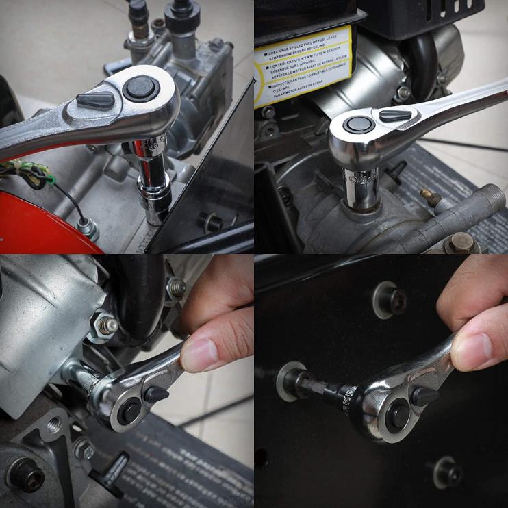 WORKPROConjunto de ferramentas mecânica profissional universal de 450 unidades com caixa resistente XZXLF306 ferramenta