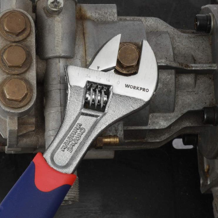 WORKPROConjunto de 3 peças de chave ajustável XZXLF83 ferramenta