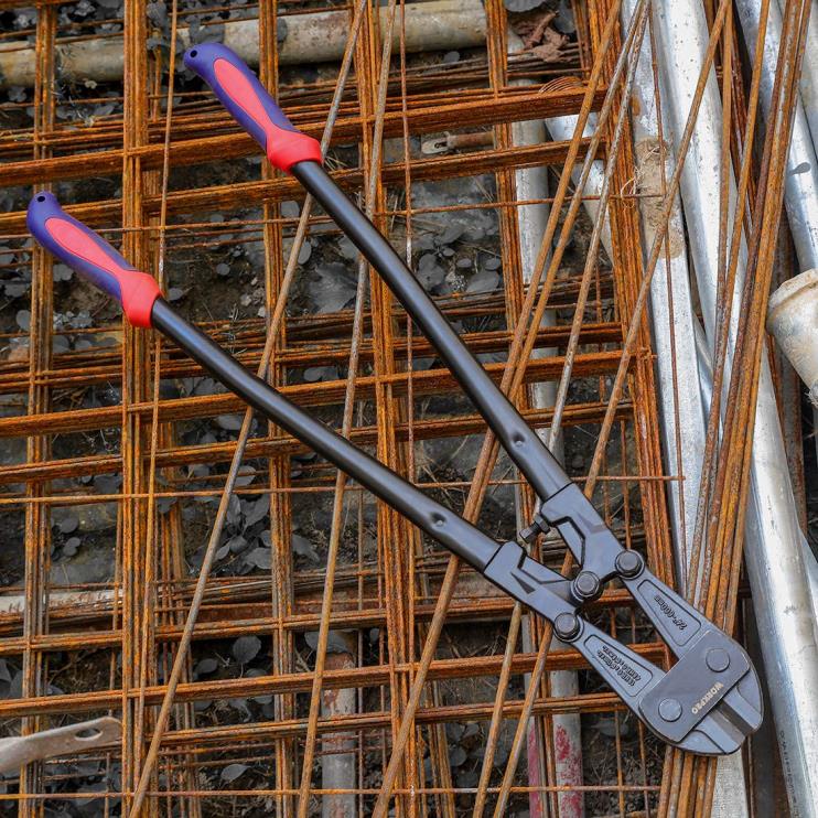 WORKPROcortador de parafuso, lâmina de aço cromo vanádio de 24 polegadas para travas de almofada de corte XZXLF160 ferramenta