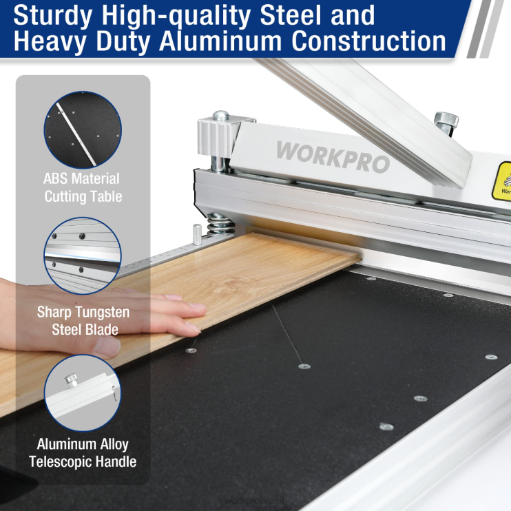 WORKPROcortador de piso laminado de vinil XZXLF159 ferramenta