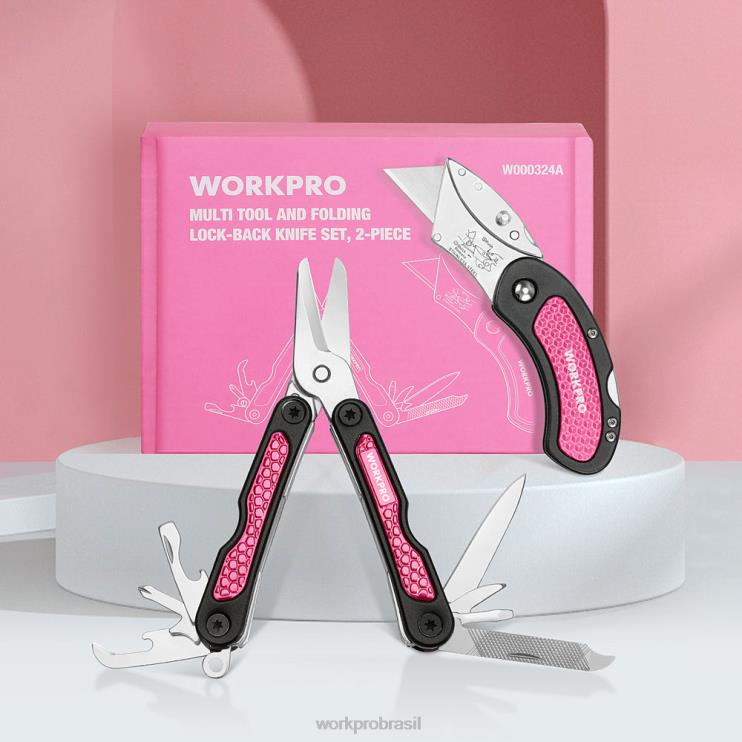 WORKPROfaca utilitária e conjunto multiferramentas XZXLF44 ferramenta