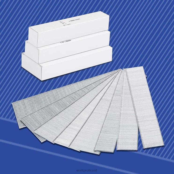 WORKPRO6000 pregos universais de calibre 18 para pregador elétrico pneumático XZXLF207 ferramenta