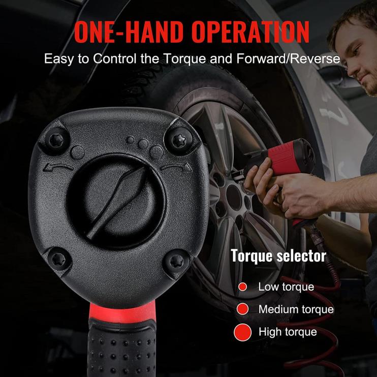 WORKPROchave de impacto pneumática para troca de pneus, conserto de automóveis XZXLF189 ferramenta
