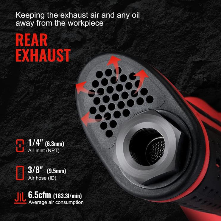 WORKPROchave de impacto pneumática para troca de pneus, conserto de automóveis XZXLF189 ferramenta