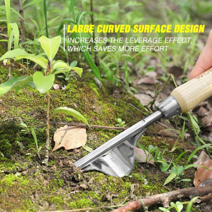 WORKPROConjunto de ferramentas de jardim resistentes de aço inoxidável de 7 peças XZXLF274 ferramenta