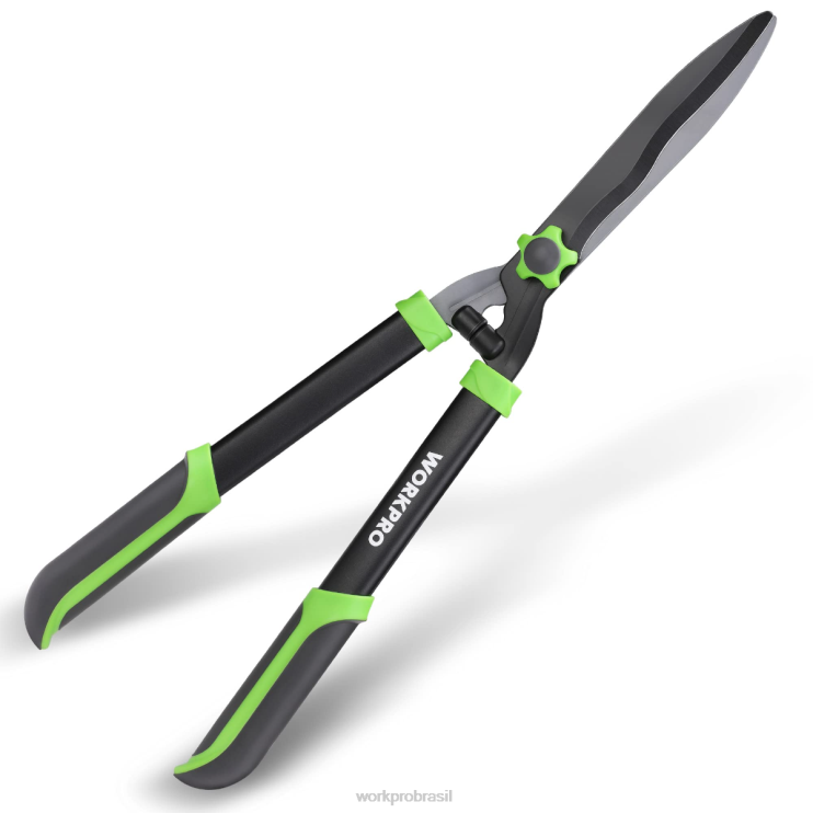 WORKPROtesoura para sebes manual com lâmina ondulada e cabo ergonômico e confortável XZXLF287 ferramenta
