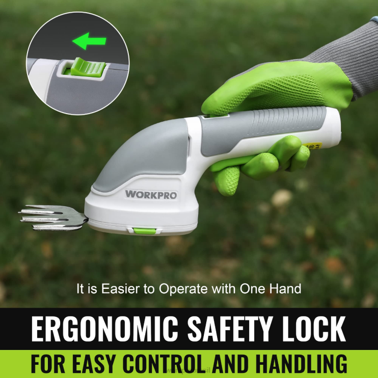 WORKPRO2 em 1 portátil 3.6v elétrico sem fio aparador de arbustos tesoura/cortador de grama XZXLF268 ferramenta