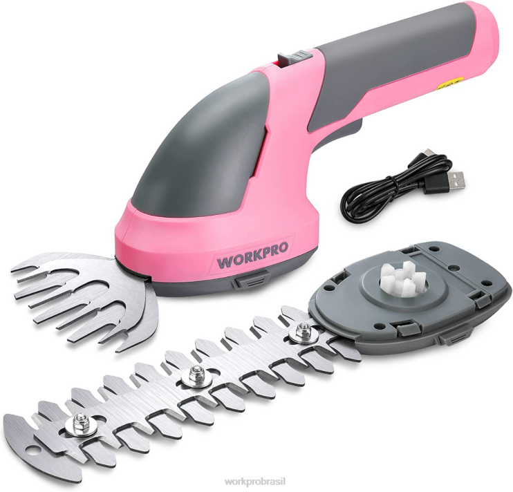 WORKPRO2 em 1 portátil 7.2v elétrico sem fio aparador de arbustos tesoura/cortador de grama XZXLF269 ferramenta